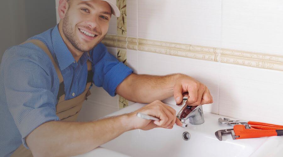 Faucet cartridge replacement in Bellevue, IA